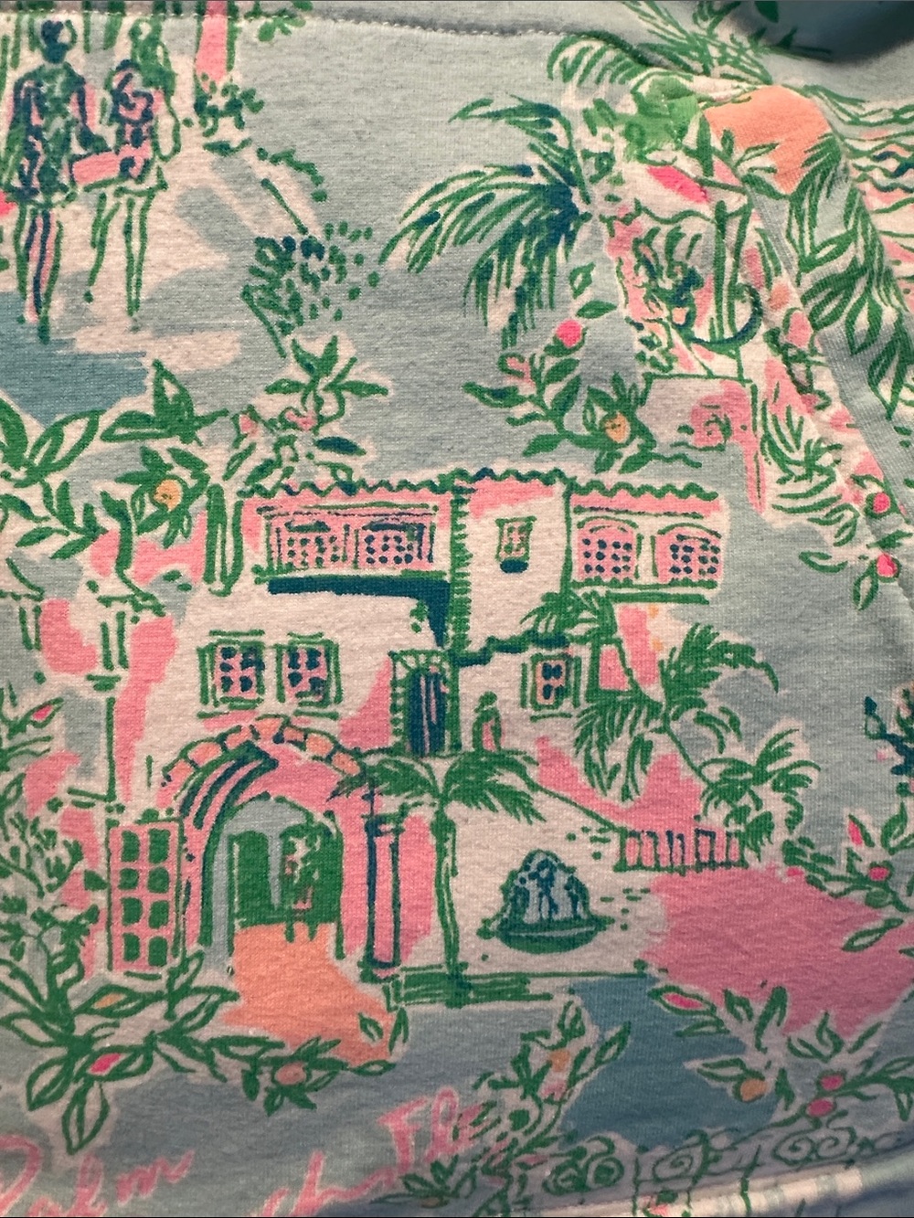 Lilly Pulitzer Lilly Loves Palm Beach  skipper pop over - Picture 3 of 4